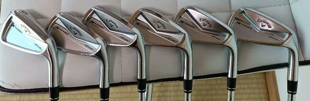 キャロウェイ X FORGED STAR 24 アイアン 6本セット 2024