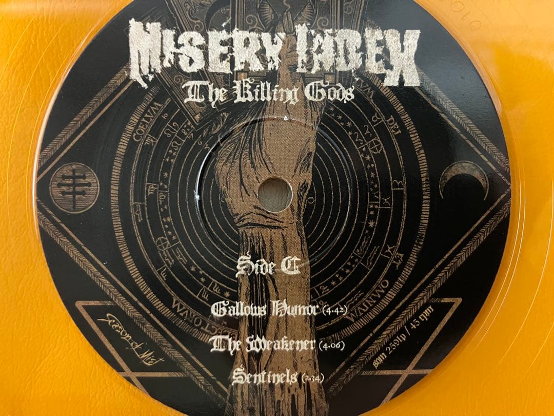 【美品•限定LP】MISERY INDEX - THE KILLING GODS