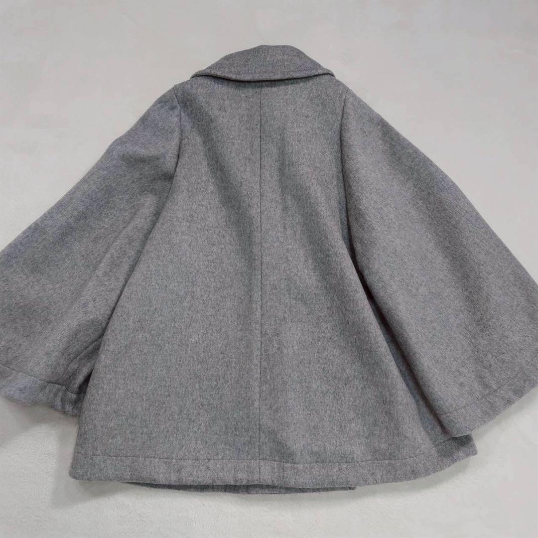 美品 snidel スナイデル ウールコート ポンチョ レディース コート 大き