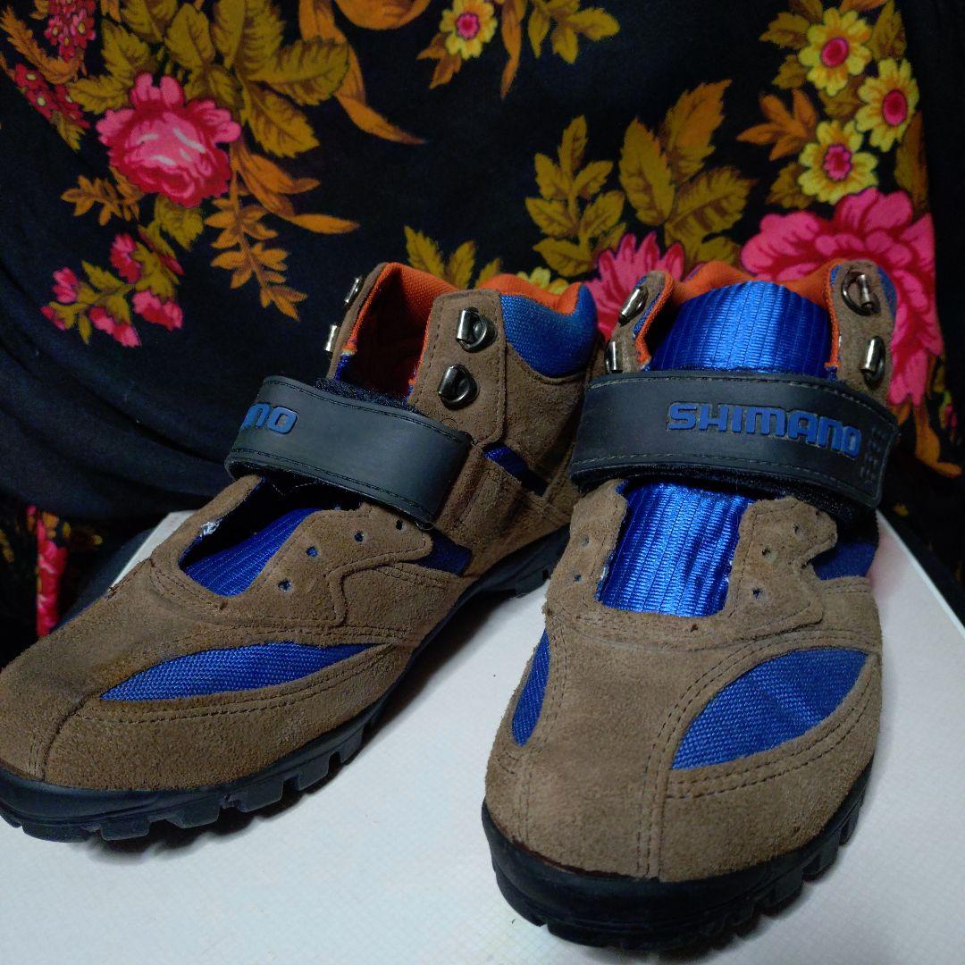 美品 SHIMANO SH-M055 ビンディングシューズ