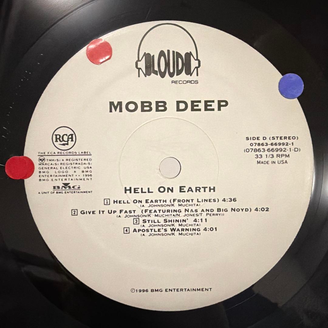 【2LP】MOBB DEEP HELL ON EARTH レコード　USオリジ