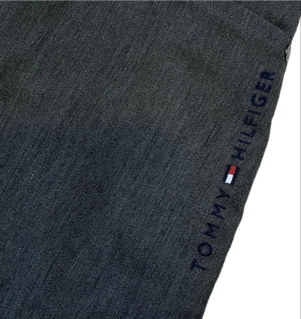 新品 今季秋冬★トミーヒルフィガー ゴルフ★ストレッチツイルスカート★グレーM