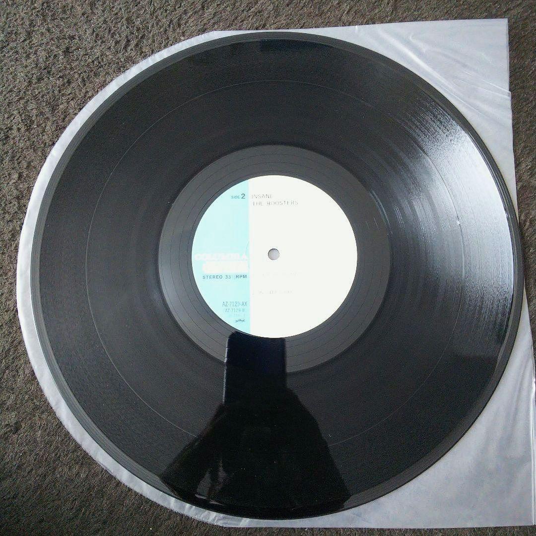 ザ・ルースターズ／インセイン　レコード　帯付　大江慎也