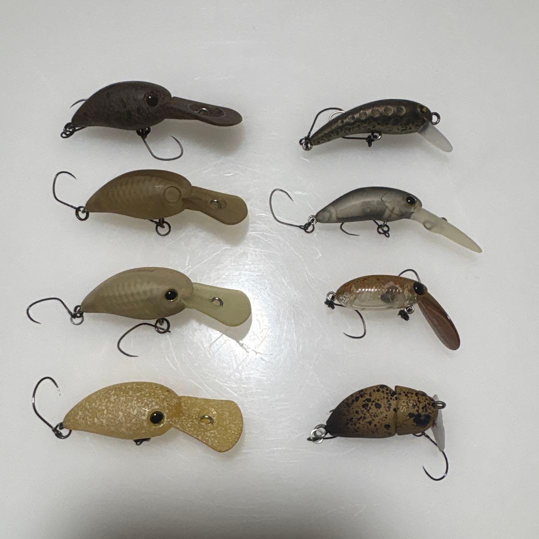 エリアトラウト　クランク8個セット