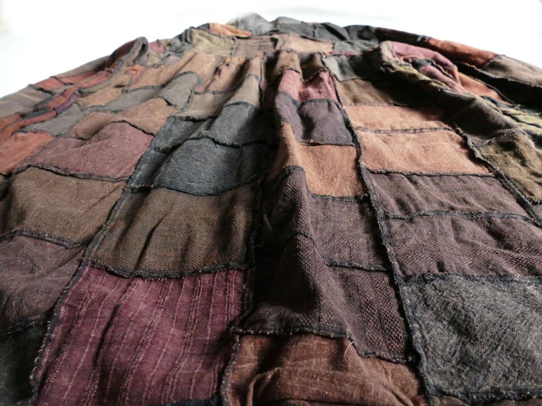 パッチワーク ロングコート ifsixwasnine kmrii