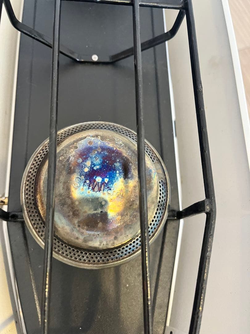 大人気　プリムス　オンジャ　ホワイト　ガス缶ケース付き