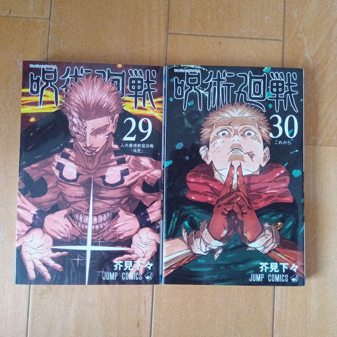 呪術廻戦0〜30巻+公式ファンブック＆公式ガイドブック　29巻30巻特典付き