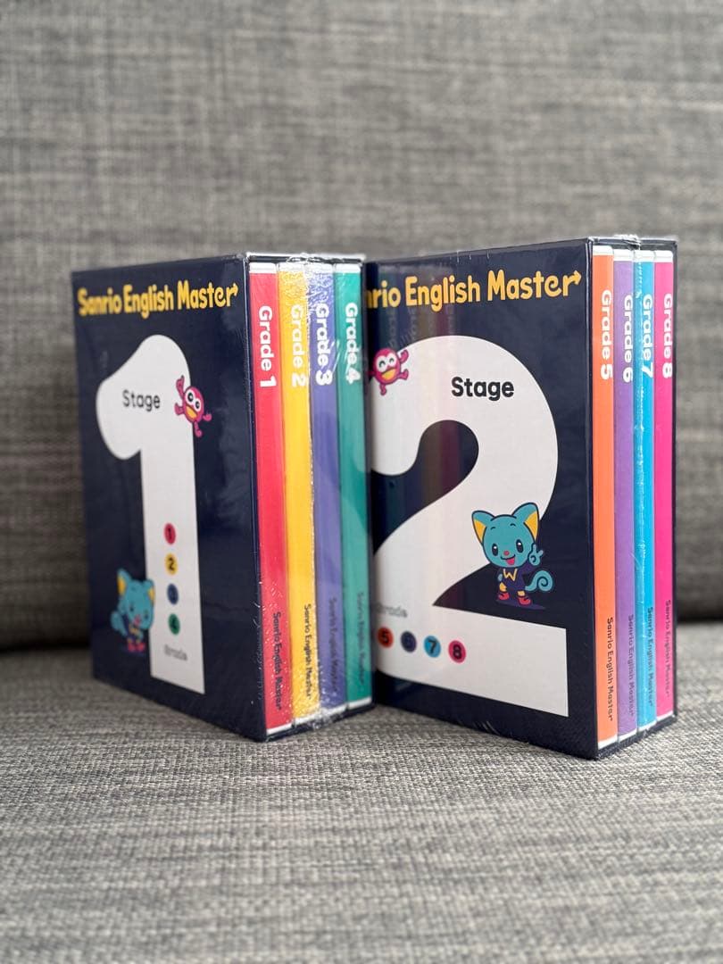 なゆ♪さん専用新品サンリオイングリッシュマスターDVDステージ1sanrio