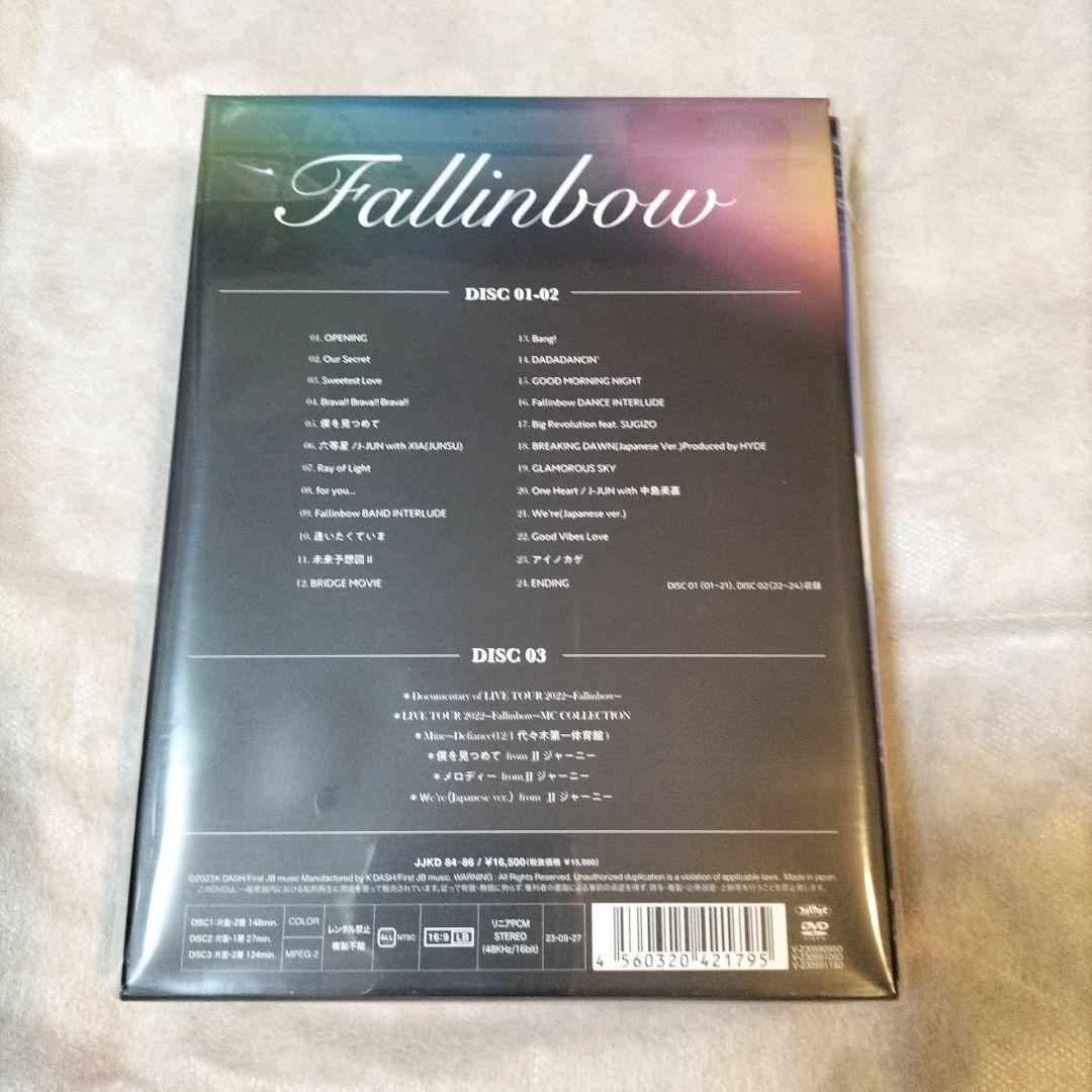 ジェジュンJ-JUN LIVE2022 Fallinbow 初回限定プレミアム盤