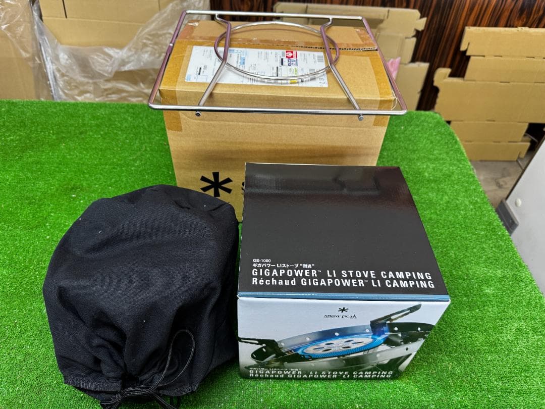 スノーピーク ギガパワーLIストーブ剛炎＆ジョイントフレームセット
