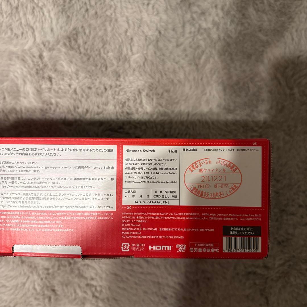 Nintendo Switch グレー本体 HDMIケーブル付属　ケース付き