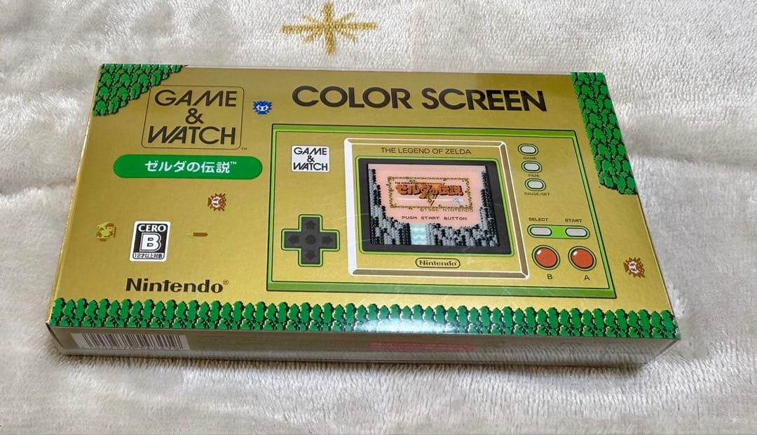 ゲーム&ウォッチ スパーマリオ・ゼルダのセット 新品