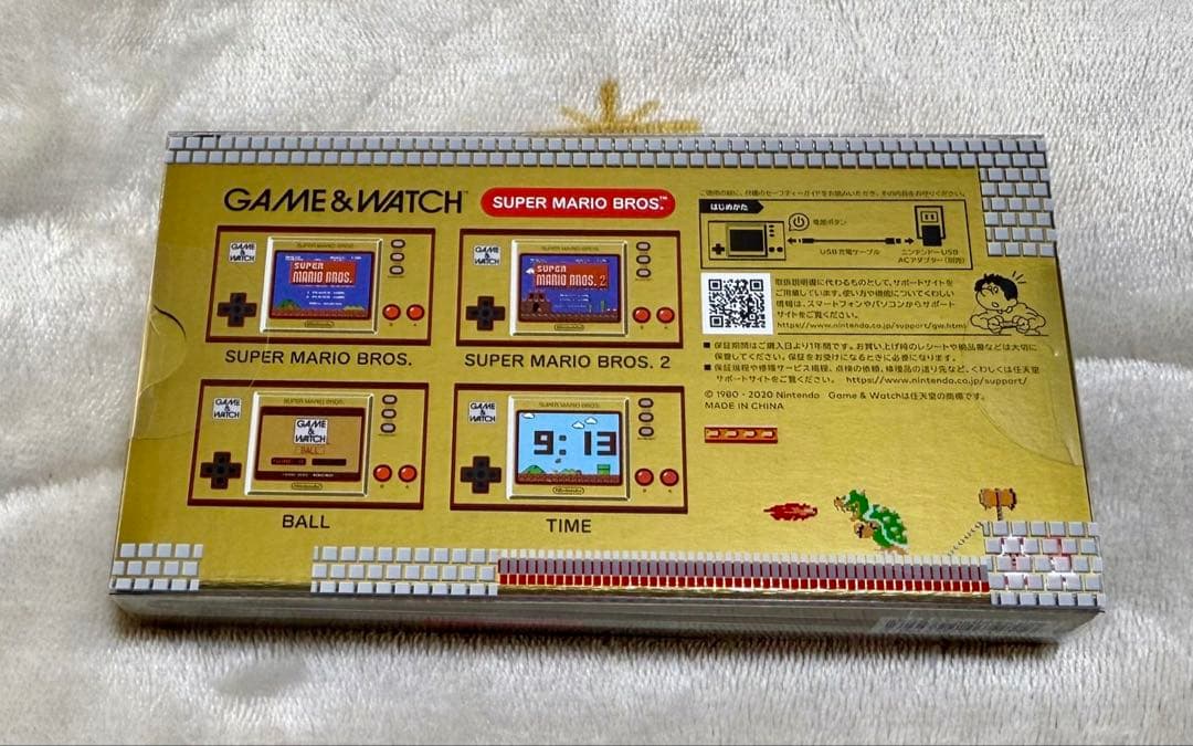 ゲーム&ウォッチ スパーマリオ・ゼルダのセット 新品