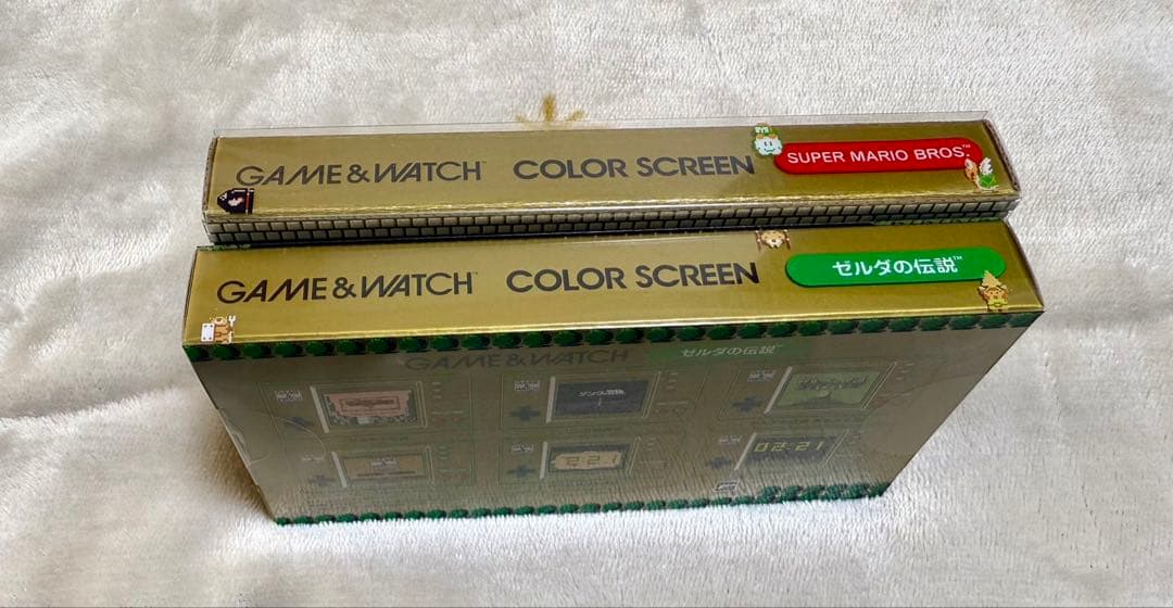 ゲーム&ウォッチ スパーマリオ・ゼルダのセット 新品