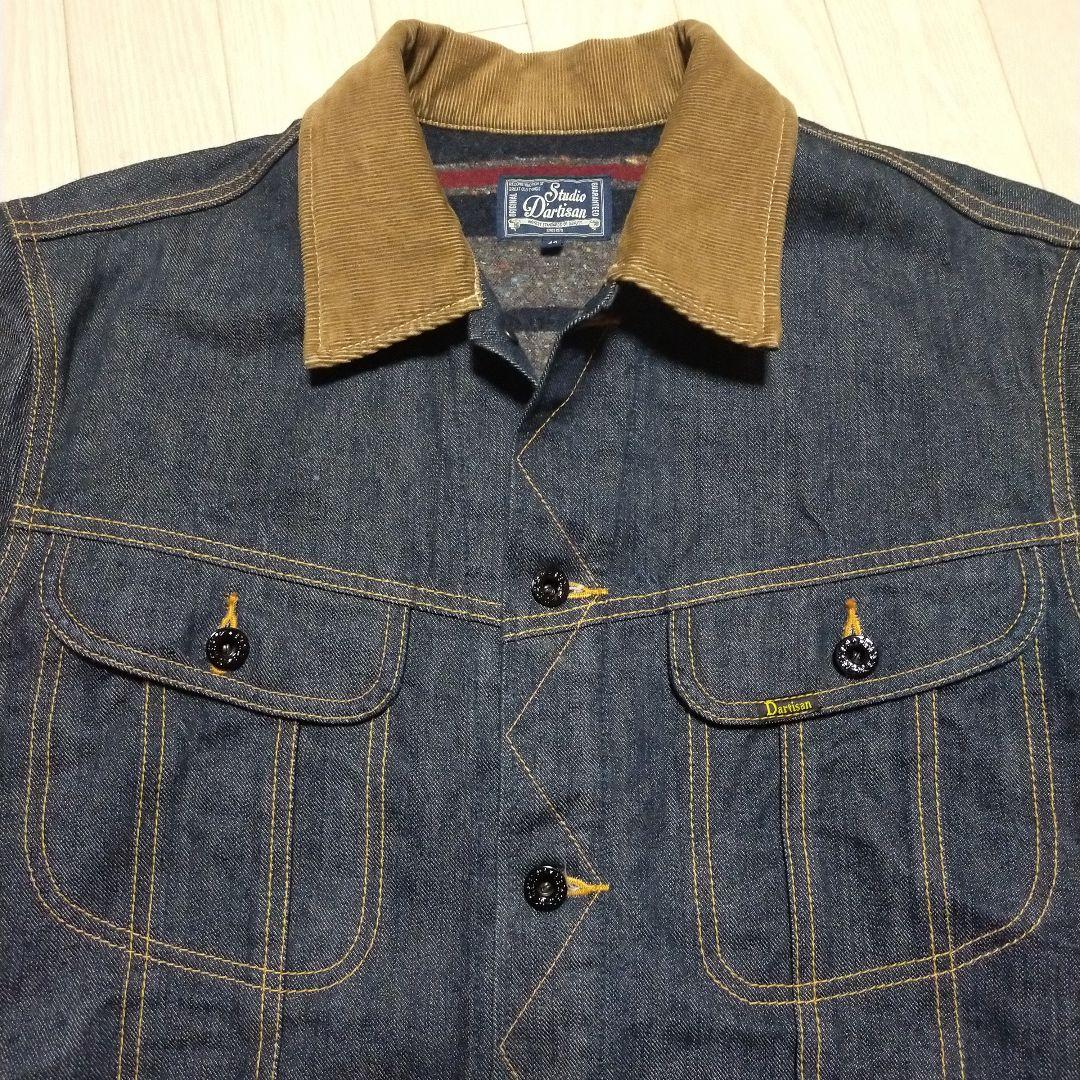 美品　Studio Dartisan ブランケットジャケット ストームライダー