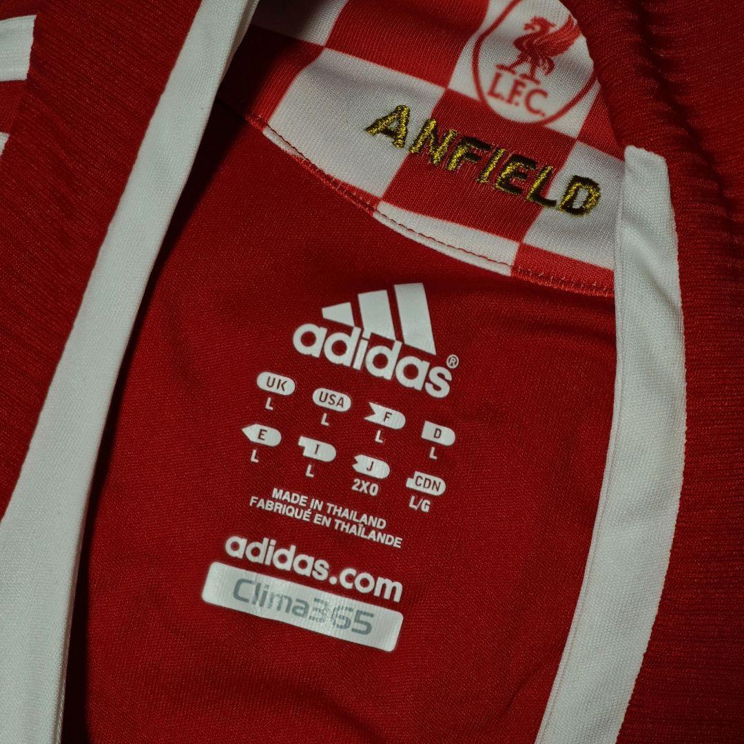 2008-09 リヴァプールホームユニホーム　ジェラード 8番 アディダス