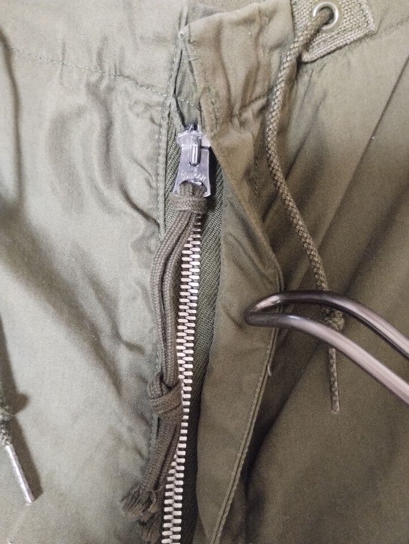 希少！50s 米軍実物 アルミジップ M-51 オーバーパンツ S-R