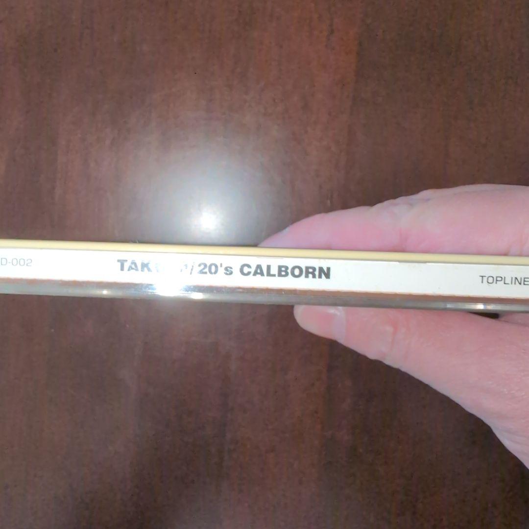 【廃盤・帯付き・限定】TAKUI 20's CALBORN　中島卓偉　タクイ
