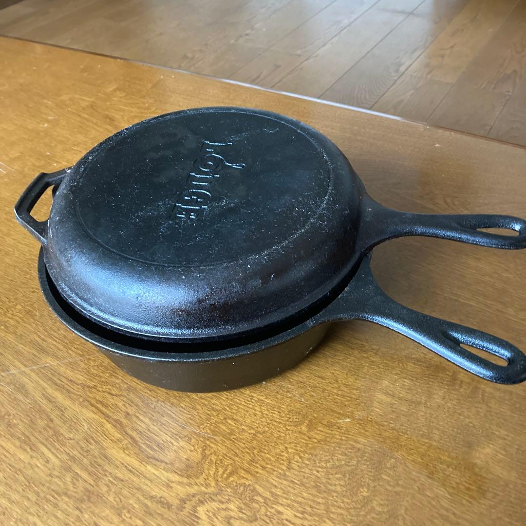 ダッチオーブン(Lodge Logic Combo Cooker 3qt)