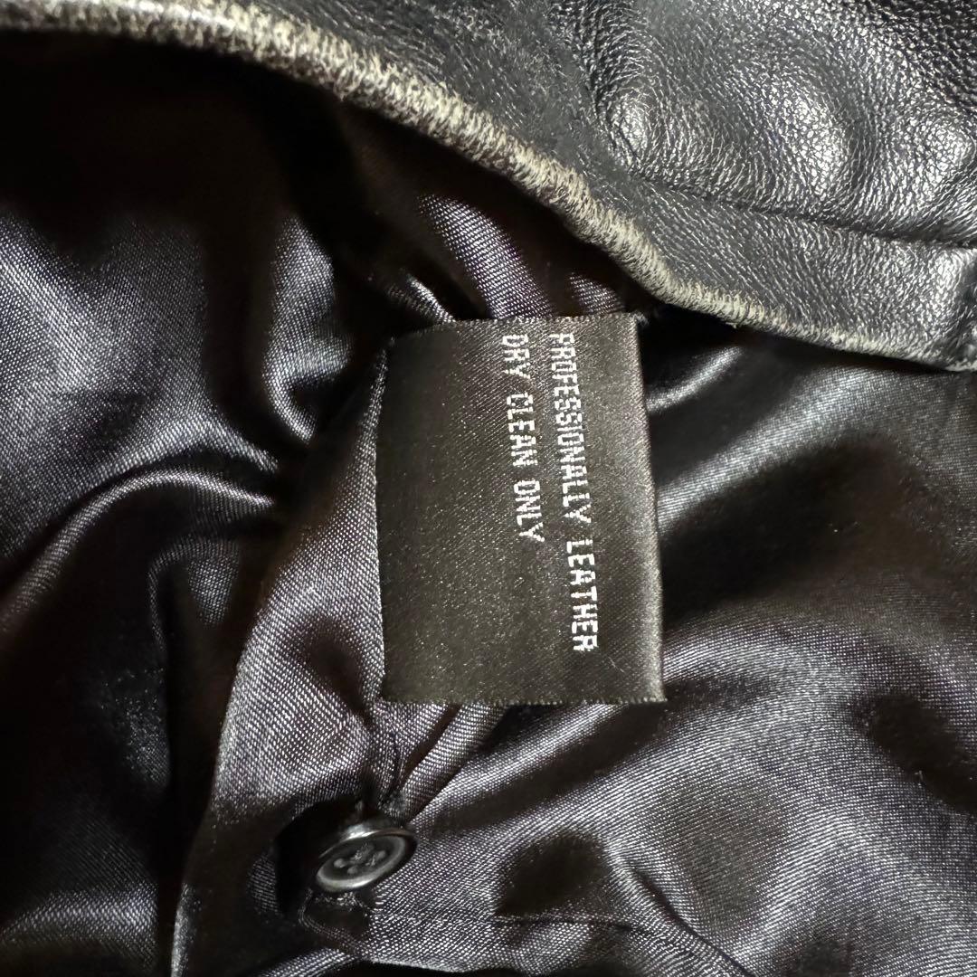 90s The Sopranos HBO レザー　カーコート　ジャケット