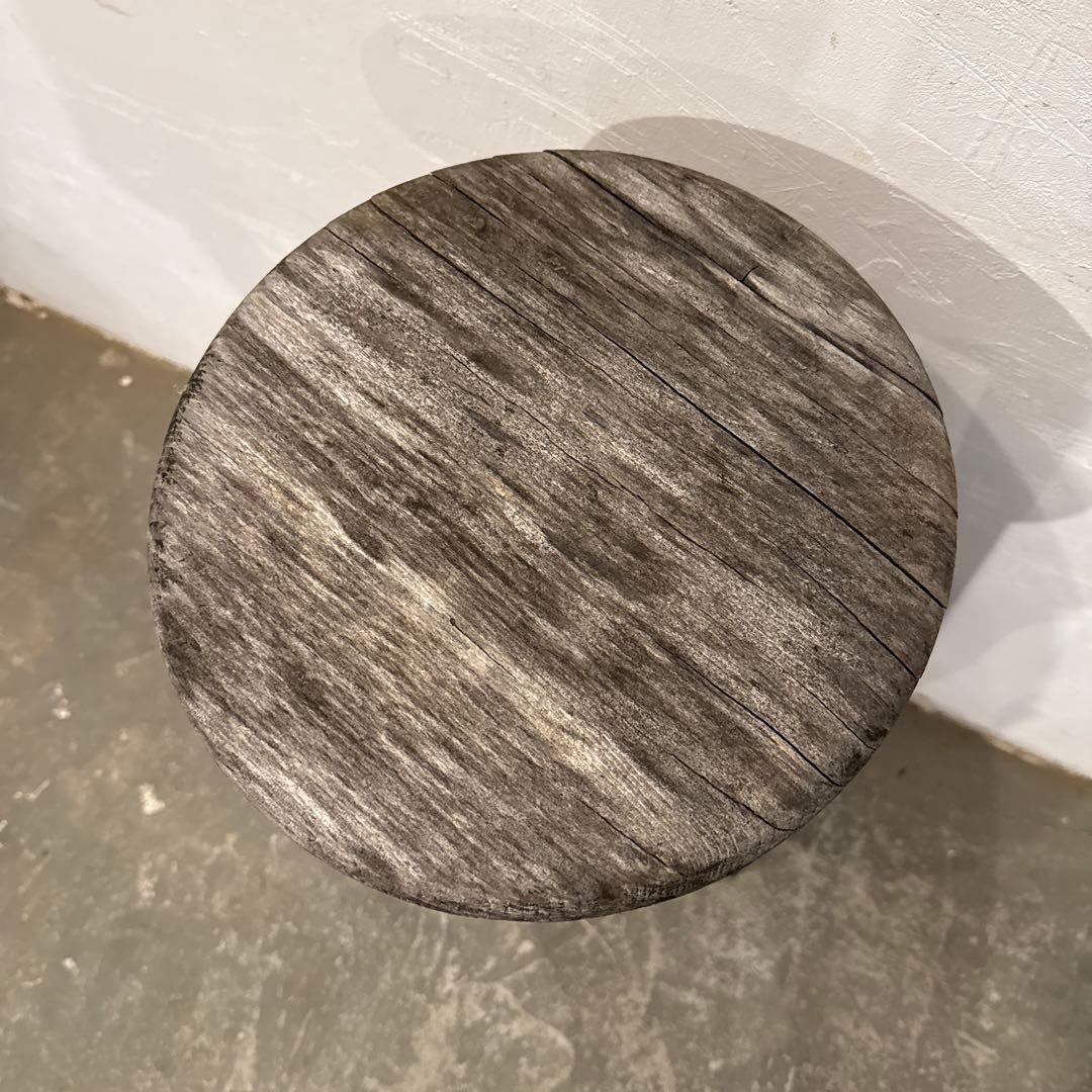 ヴィンテージ　バースツール　ペイント　ハイチェア　1