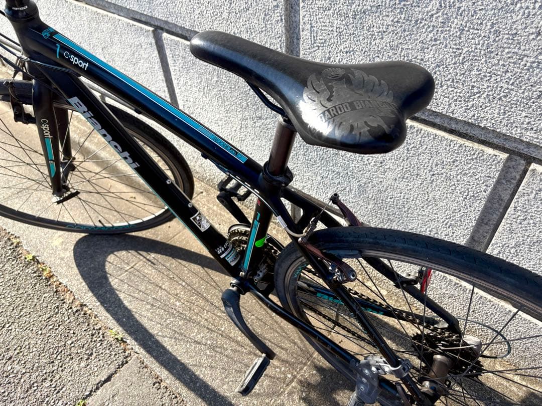まだらBianchi C SPORT ブラック/チェレステ　ビアンキ