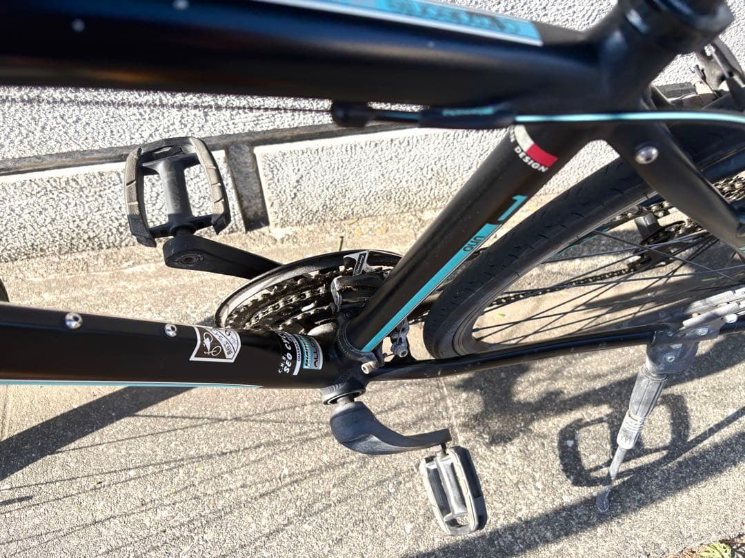 まだらBianchi C SPORT ブラック/チェレステ　ビアンキ