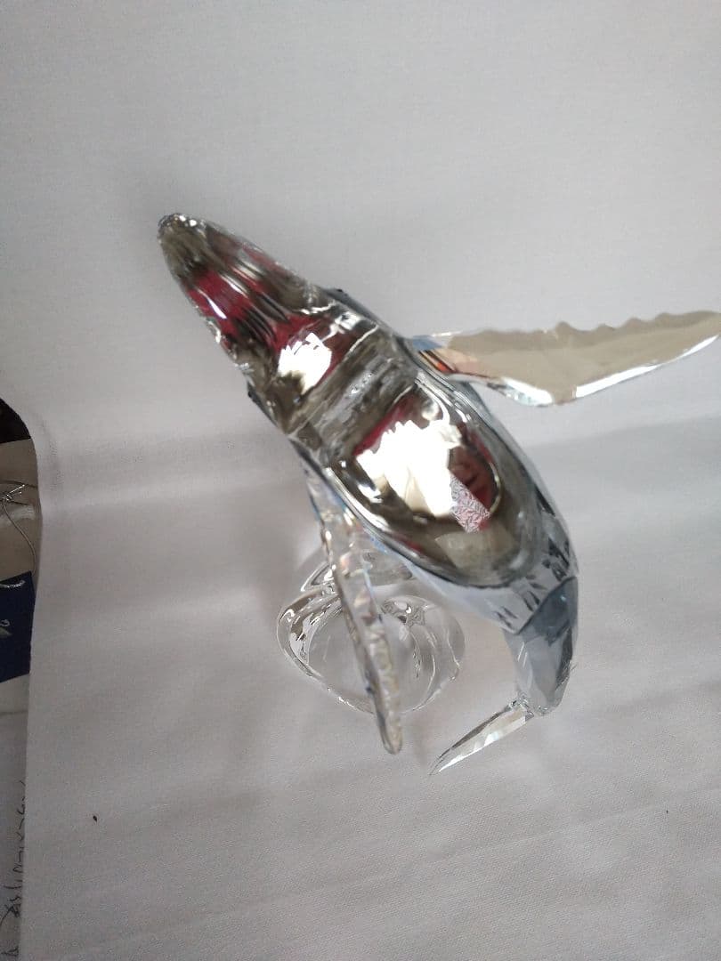 スワロフスキー置物レアー、限定品、【SCS会員限定ザトウクジラ】