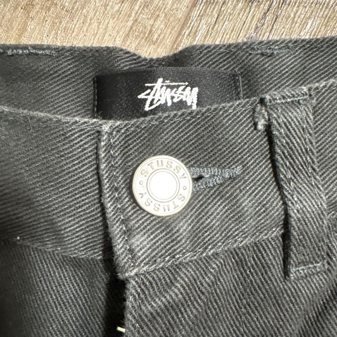 Stussy ストゥーシー　ブラック デニム ジーンズ