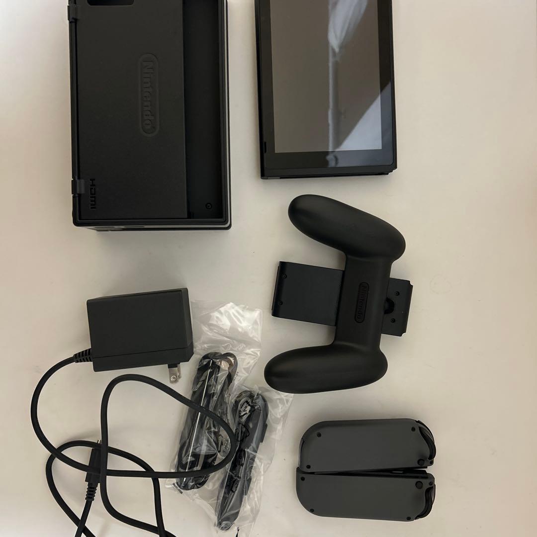 即日発送！任天堂Switch 本体バッテリー強化版 グレー