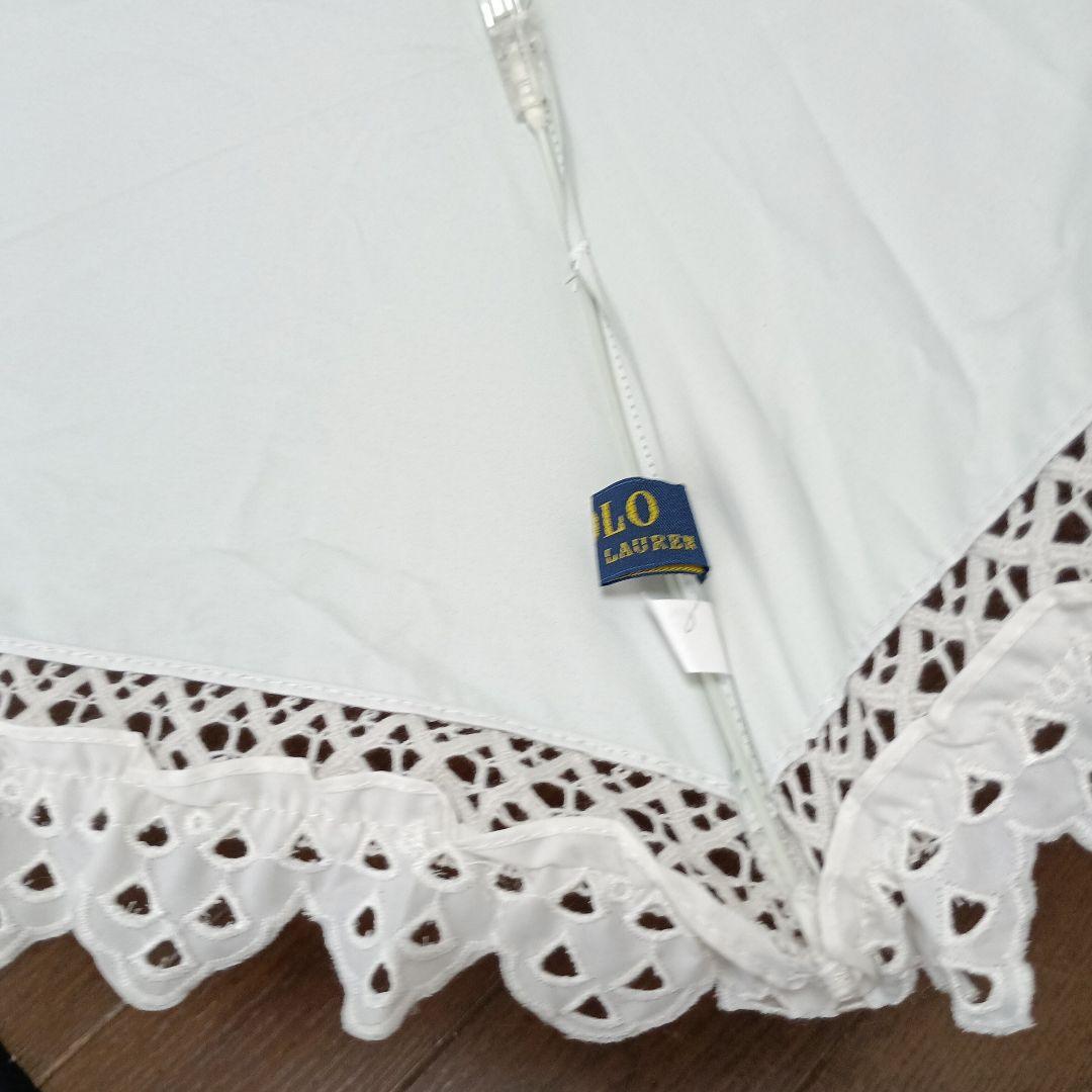 ラルフローレン　折り畳み傘　晴雨兼用　雨傘　日傘　コットンレース