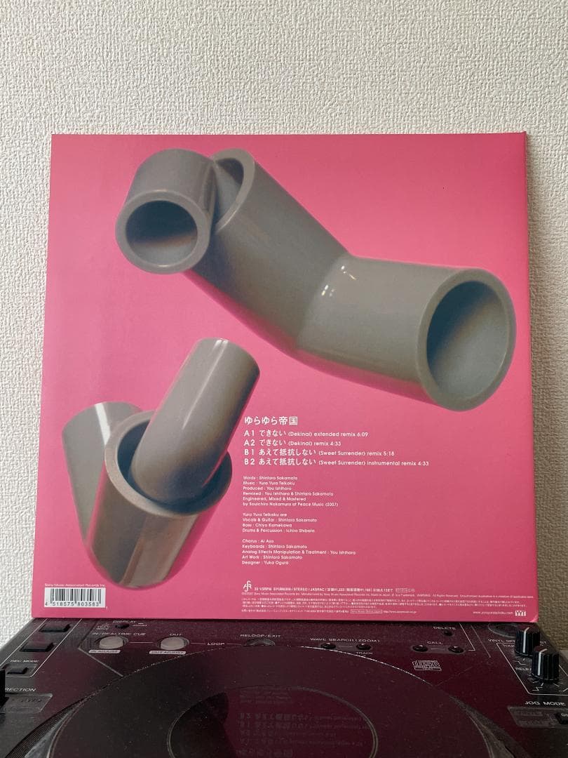 ゆらゆら帝国 / できない 12インチ 坂本慎太郎