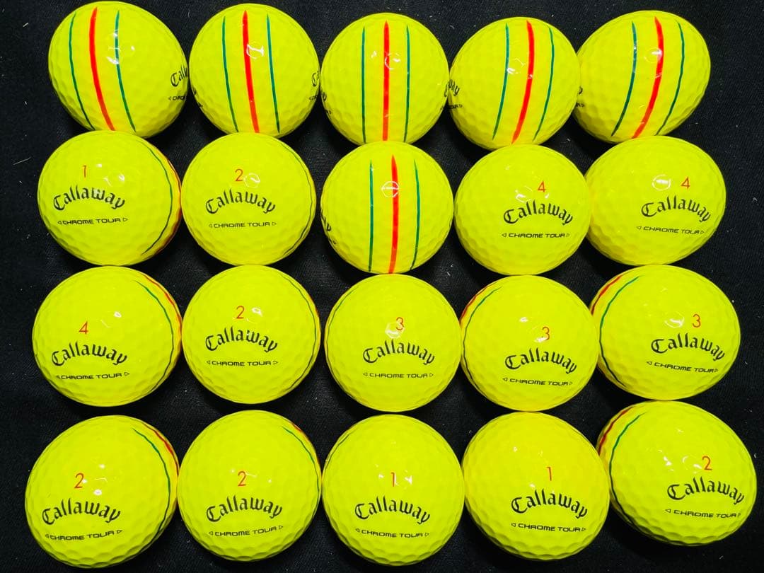 キャロウェイ CHROME TOUR トリプルトラック 2024年式 20個