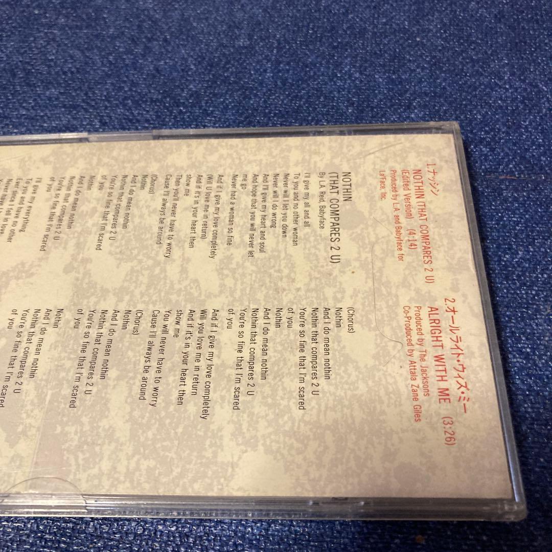 The Jacksons ジャクソンズ　ナッシン　8センチ8cmシングル洋楽CD