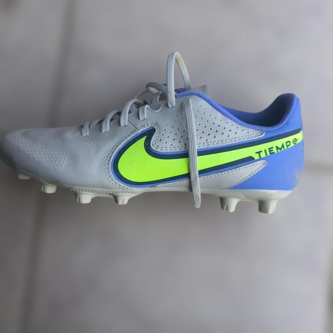 Nike Tiempo サッカーシューズ グレー/イエロー