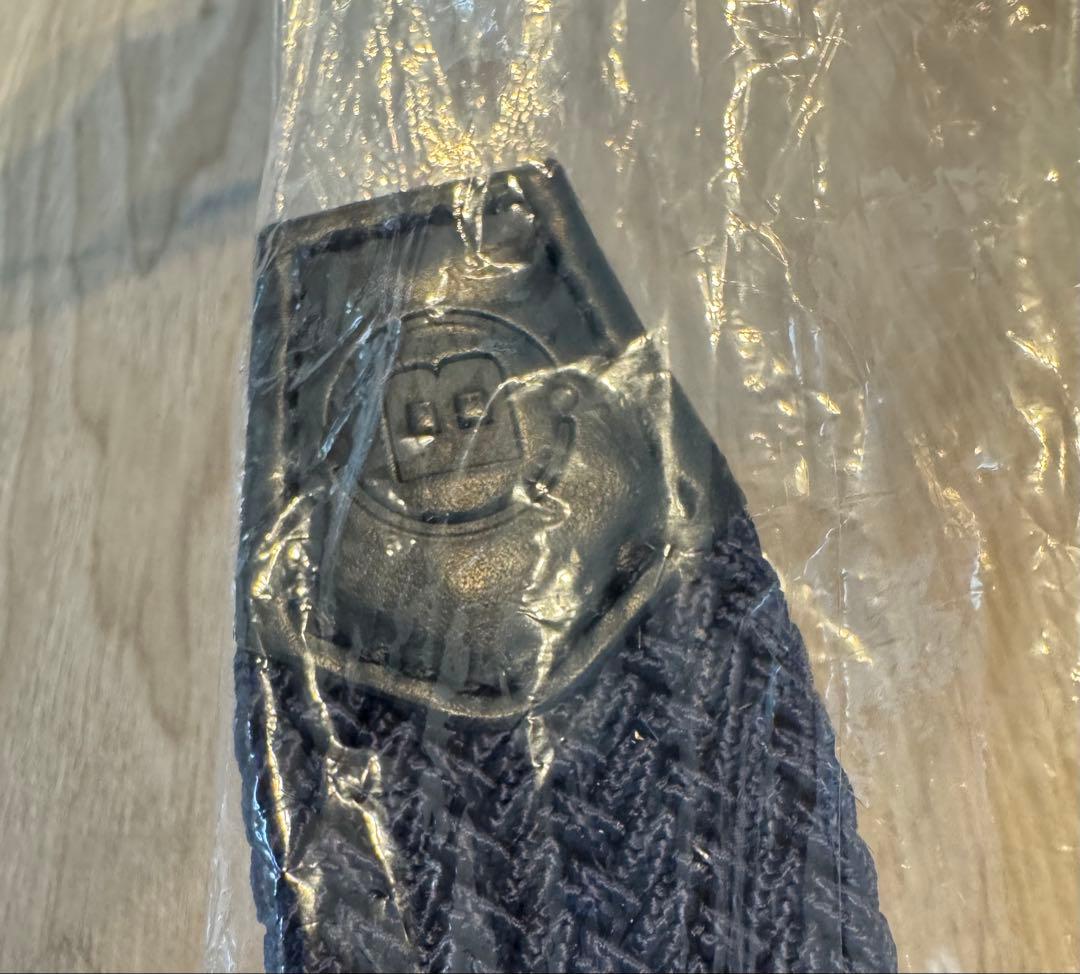 新品未開封　ブリーフィング　BRIEFING メッシュ　ベルト　ネイビー