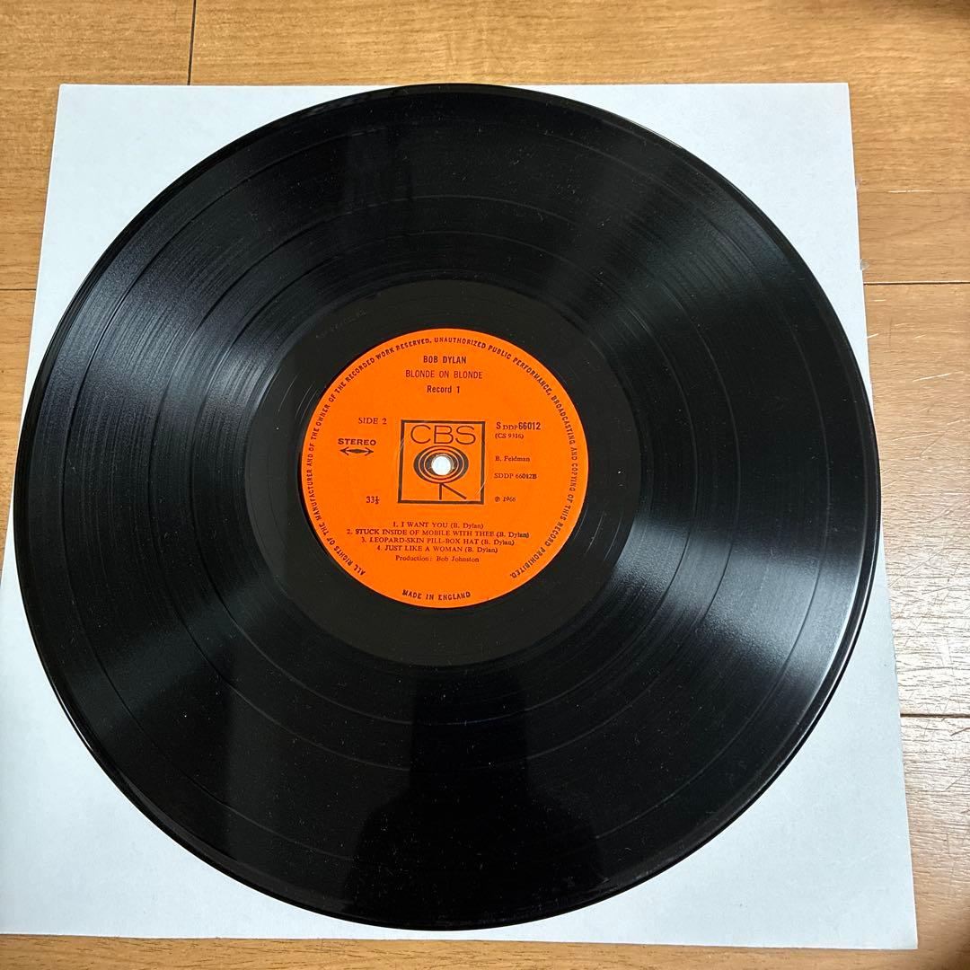 ボブディラン 名盤 レコード ブロンドオンブロンド UKオリジナル盤