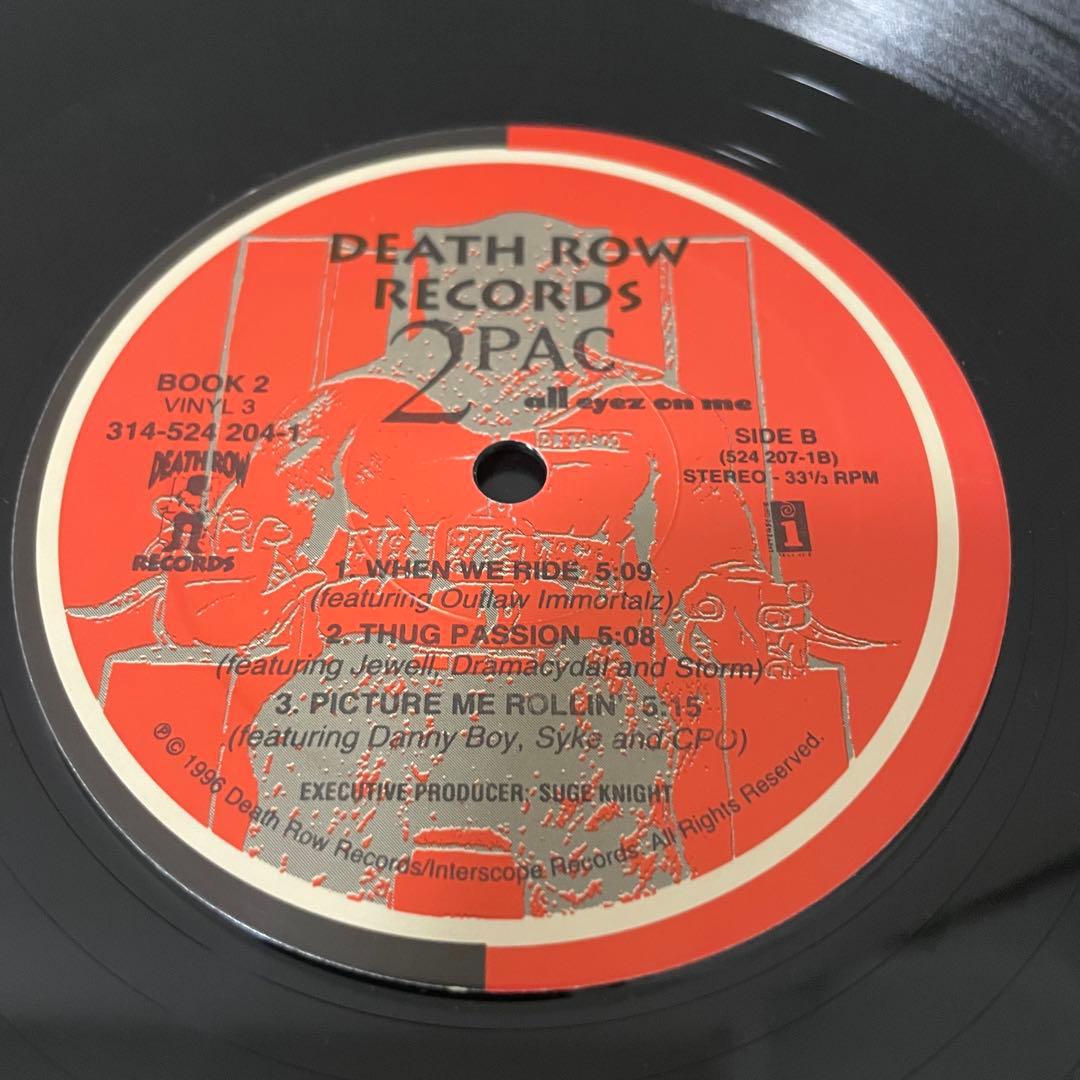 2 PAC \"All Eyes On Me\" オリジナル4LP