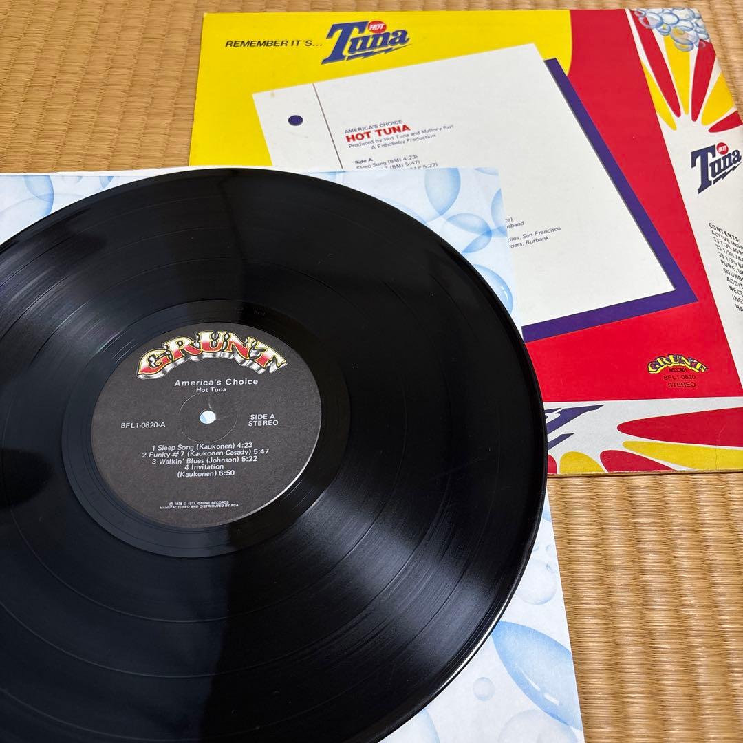 ホット・ツナ Hot Tuna Jorma kaukonen レコード LP