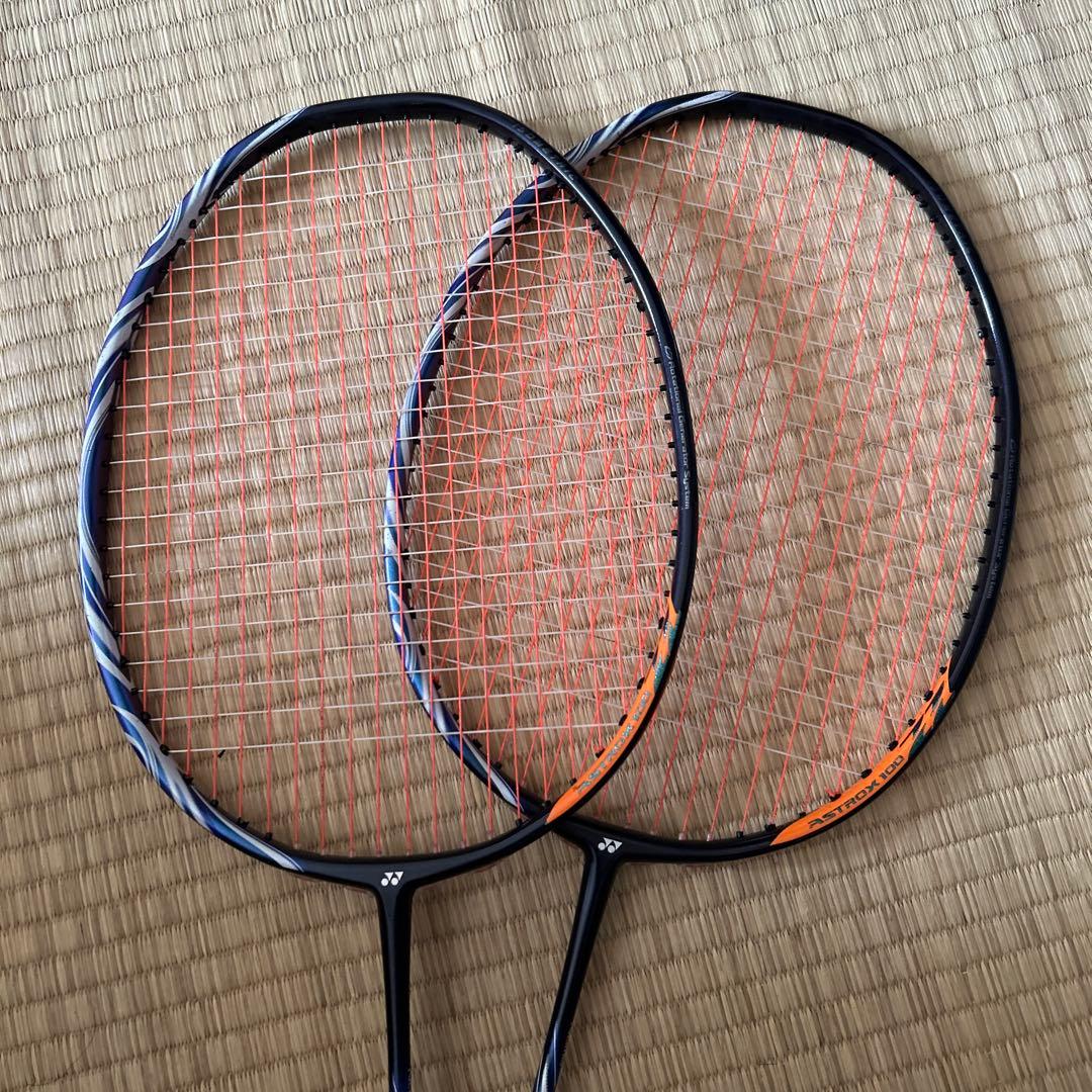 【2本セット】ヨネックス　アストロクス100zz 3 ug5 ダークブルー