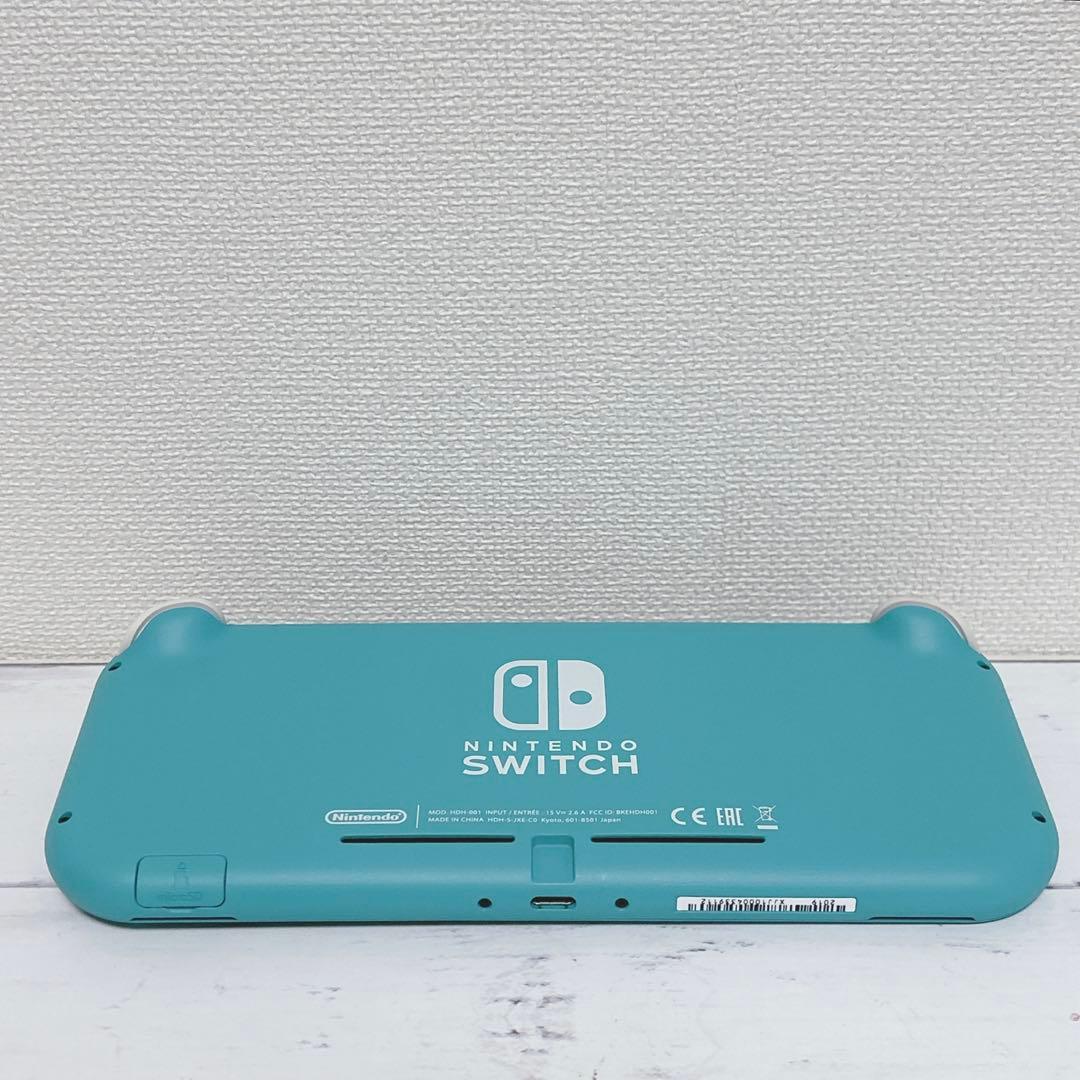 【動作OK】　Nintendo Switch Lite ターコイズ　充電器付き