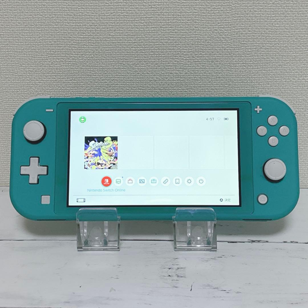【動作OK】　Nintendo Switch Lite ターコイズ　充電器付き