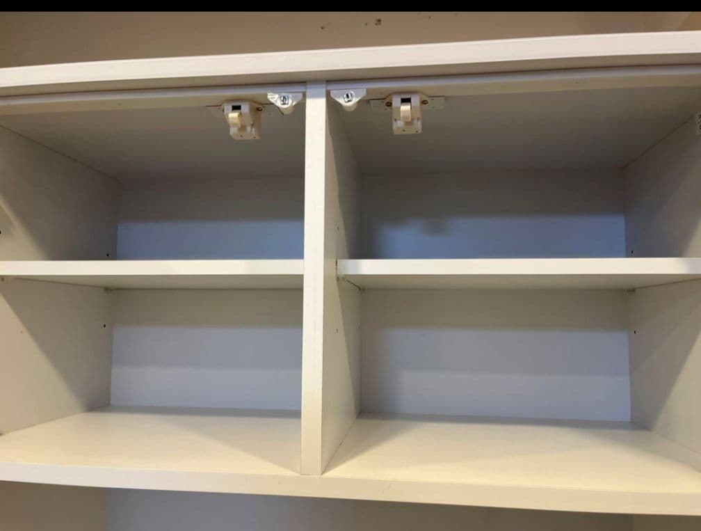 【東京都】食器棚 大川家具 レンジ台 キッチンボード 幅88.8cm