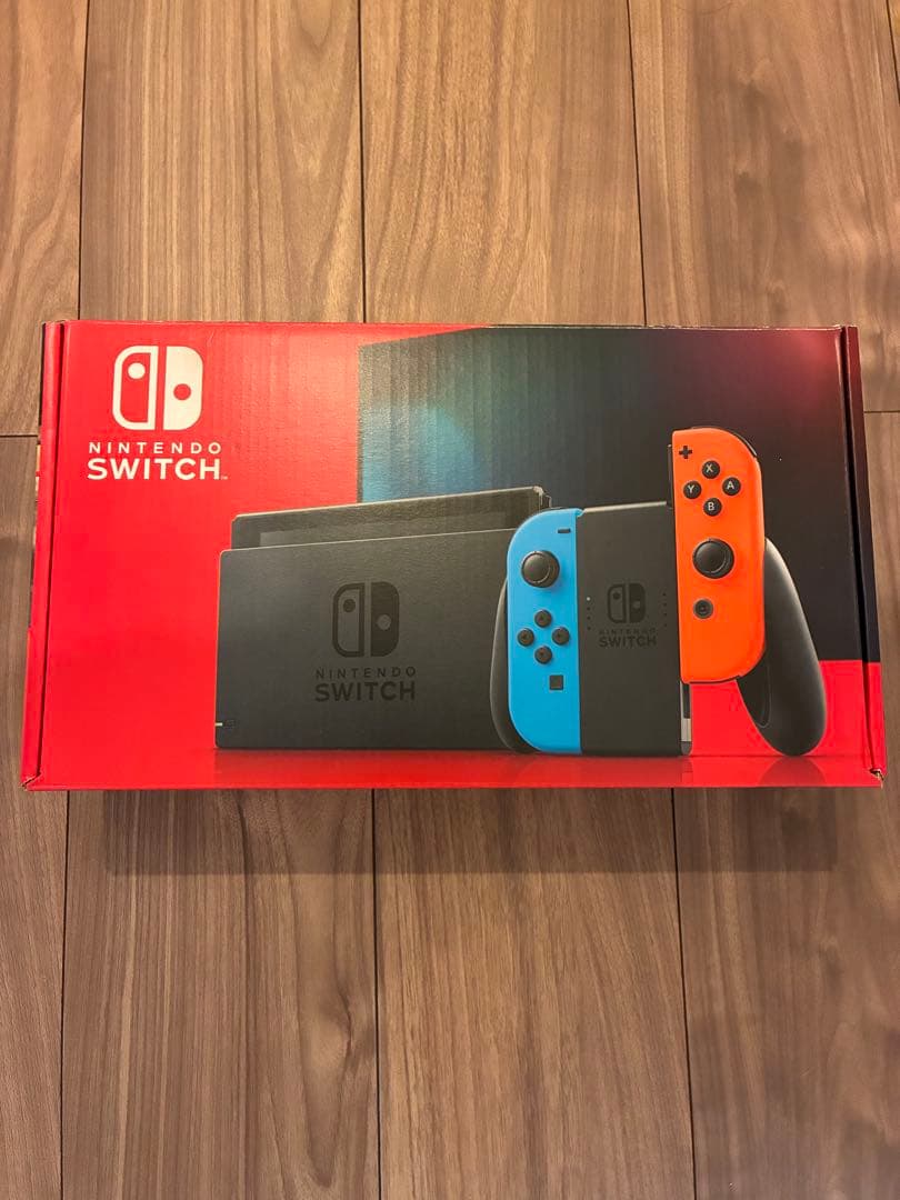 Nintendo Switch 本体セット(箱、オプション付)
