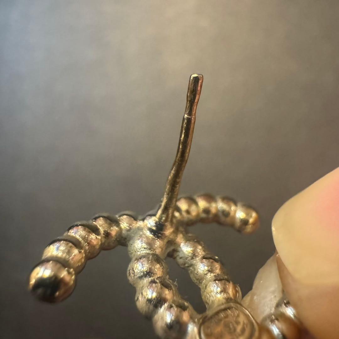☆Myday01☆　シャネル ピアス ボールモチーフ C21Ｋ 片耳のみ
