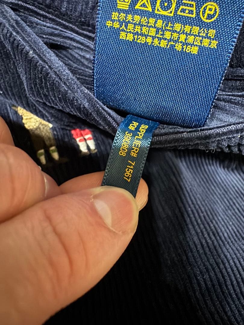 ポロラルフローレン コーデュロイ パンツ 総柄 30/32