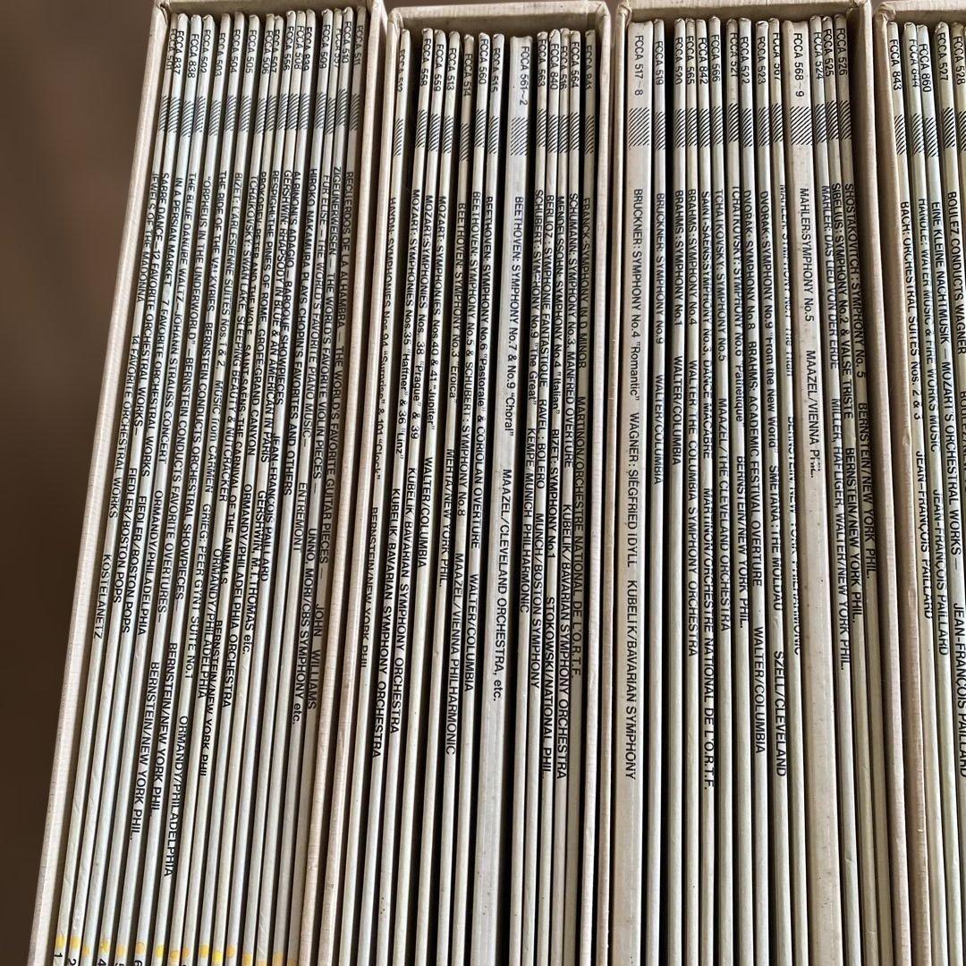 【送料無料】CBSソニー 世界クラシックLPレコードボックスセット全100枚＋α