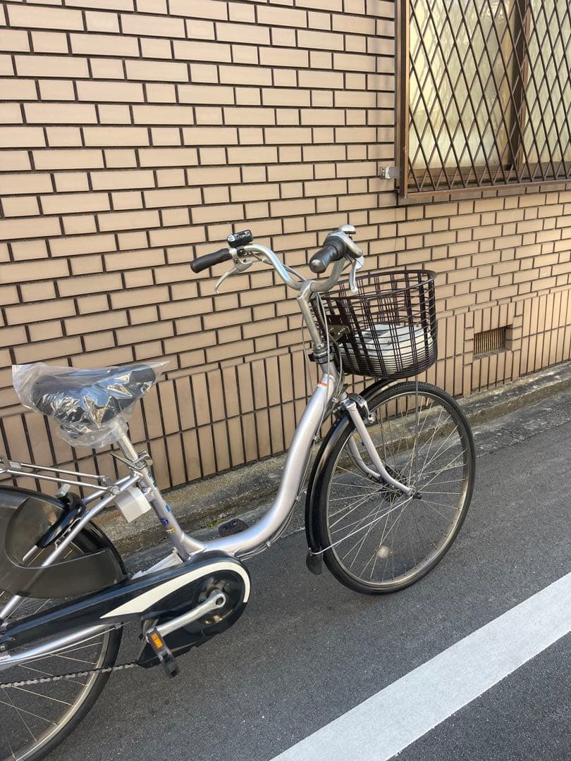 防犯登録込み新品バッテリー8.9ahヤマハパスナチュラル電動アシスト自転車