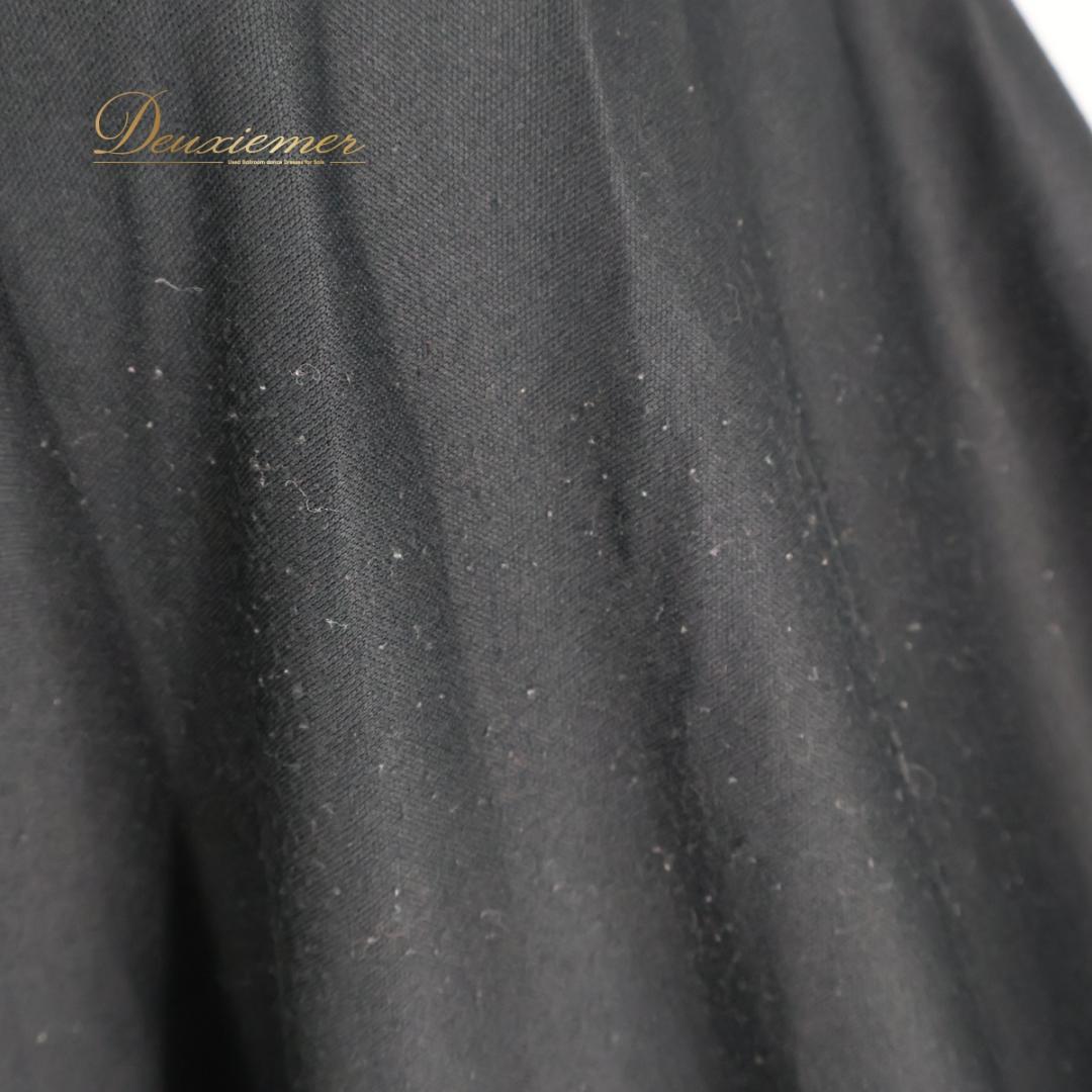 【フラメンコ衣装】ブラック ファルダ スカート ボランテ 無地 黒 フリル