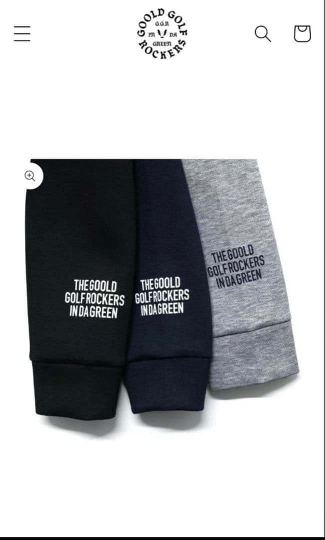 ゴールドゴルフロッカーズ　セットアップグレーGOOLDGOLFROCKERS Ｌ